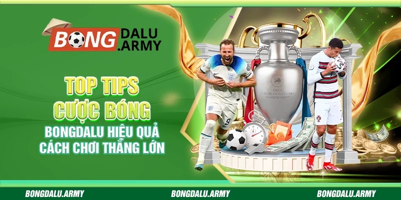 Top tips cược bóng Bongdalu hiệu quả – Cách chơi thắng lớn